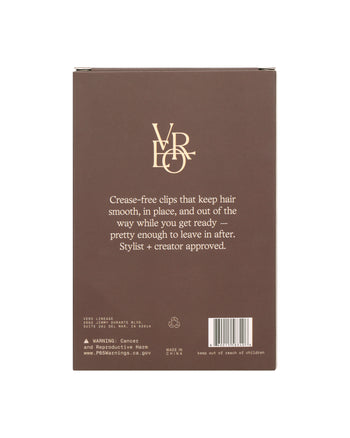 Vegan Leather Creaseless Clips